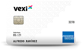 Tarjeta de crédito Vexi American Express