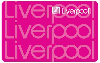 Tarjeta de crédito Liverpool rosa