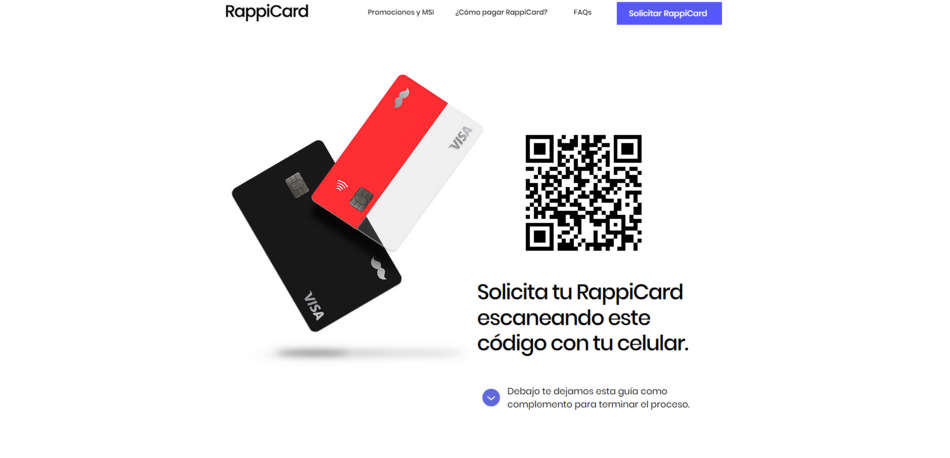 Sitio web Rappicard