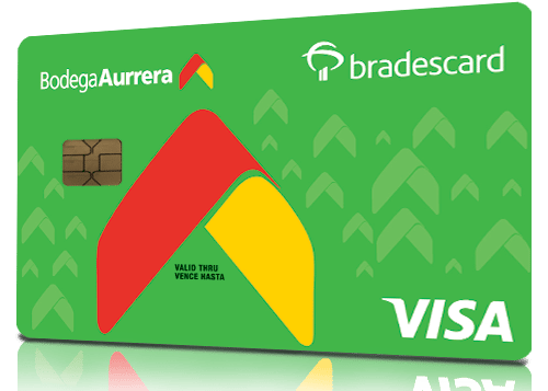 Tarjeta bradescard Bodega Aurrera Visa